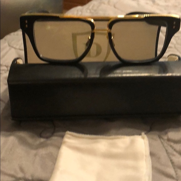DITA Mach Three// Titanium Glasses Blk&Gold - Picture 3 of 5